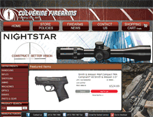 Tablet Screenshot of culverinefirearms.com